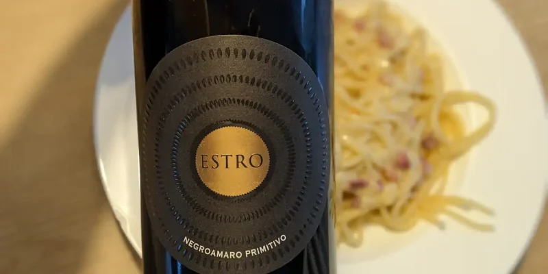 Wein-Tasting: Estro Negroamaro Primitivo 2022